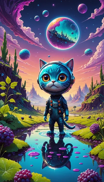 Regret Cat's Sticky and Smelly Space Misadventure