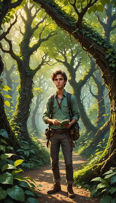 Eerie Embrace of the Jungle's Dark Depths