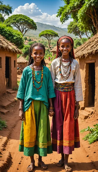 The Adventure of the Hidden Waterfall: A Tale of Friendship and Magic in Ethiopia