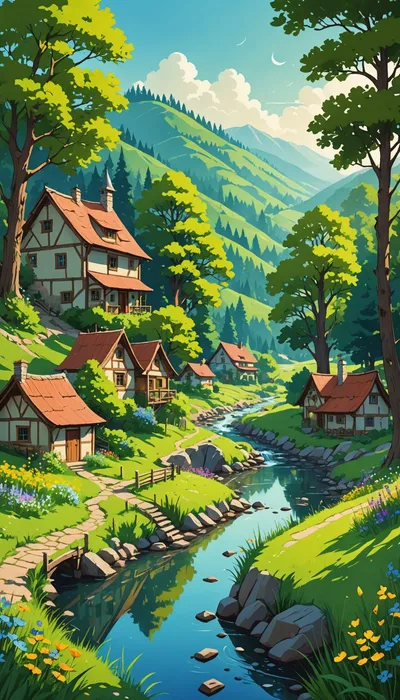 Luna and the Moonflower: A Village's Journey to Harmony