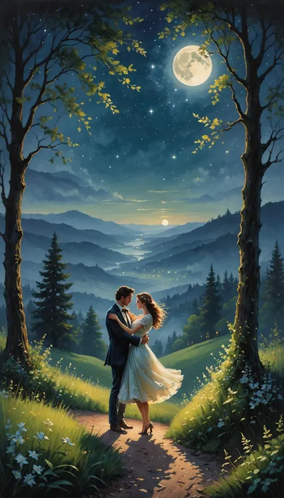 Eternal Twilight: A Dance of Whispered Dreams