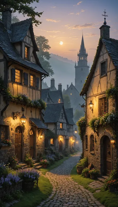 Whispers in the Mist: The Tale of Elara and Finn