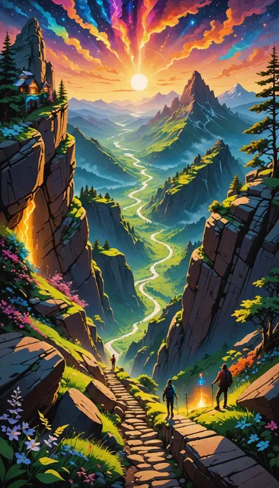 Elara's Vision: Transforming Barren Lands into Flourishing Gardens through Perseverance