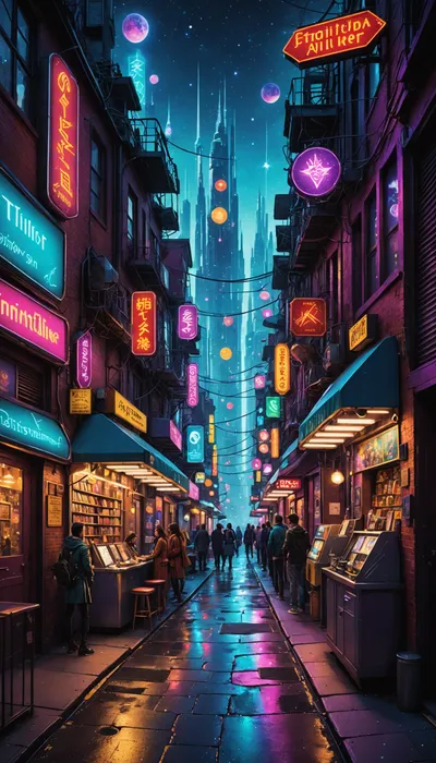 The Unicorn Detective of Stardust Alley and the Case of the Melodic Llamas