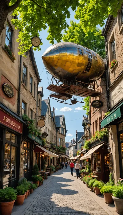 Arthur's Cosmically Curious Tea: Belleville's Surreal Adventure Begins