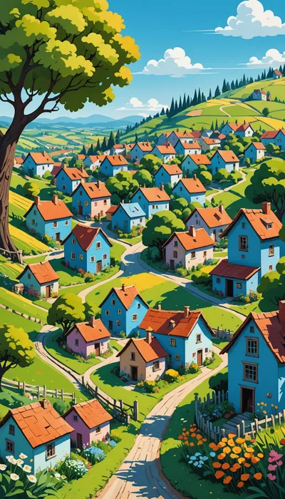 Boredon's Quest: Painting Orange Skies in Mundania