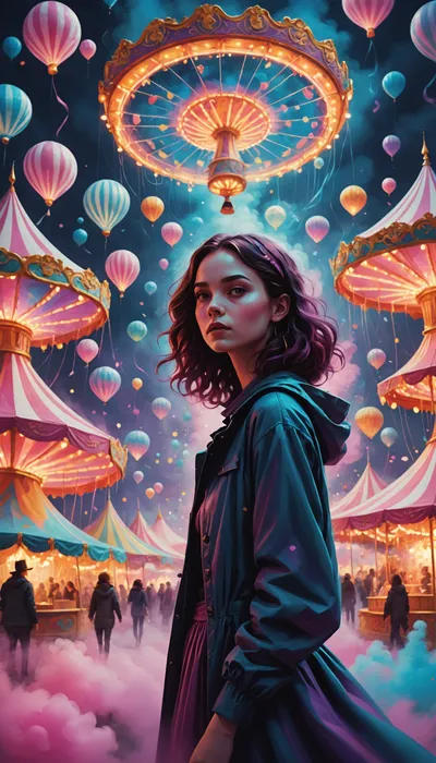 Harmonizing With Phantoms: Olivia's Surreal Carnivale of Memories