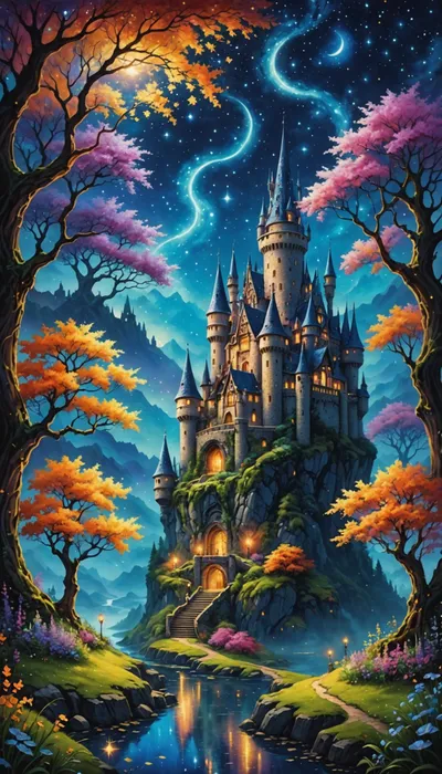 Stardustia's Quest: The Celestial Chronicles of Elara and Cedric