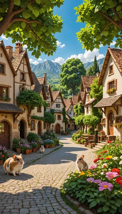 The Case of the Moonbeam Biscuits: Hamster Heist in Willowton