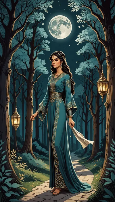 Eternal Love Under the Persian Moon