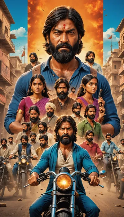 Animated Epic: Rocky's Legal Odyssey in KGF Chapter 2