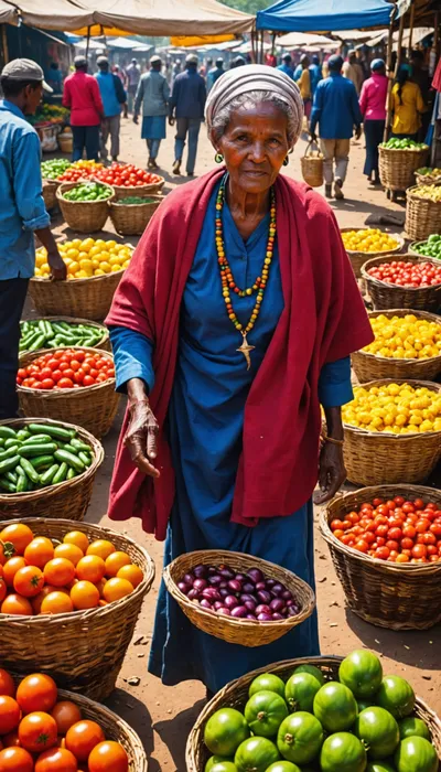 The Cosmic Shopper: A Tale of Vegetables and Intergalactic Peace