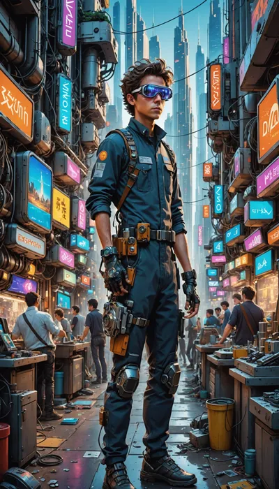 Bullet Boy: Awakening of NeoCore's AI Hero