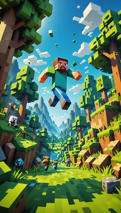 Minecraft Showdown: The Heart-Pounding Chase and the Sacrifice of Allies