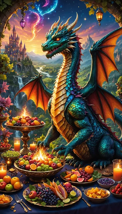 The Culinary Dragons' Parallel Realm: Maelstrom's Gastro-Diplomatic Adventure