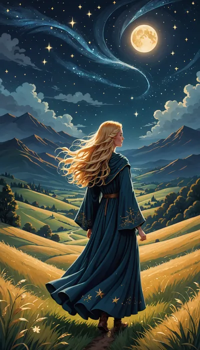 Elara's Journey: A Tale of Dreams, Resilience, and Starlit Paths