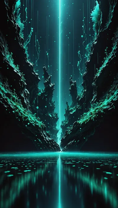 A Spectacular Logo Reveal: WeCare M. Clinic's Futuristic Emblem Unfolds