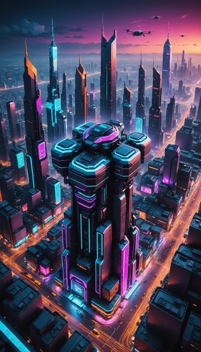 Jasper's Odyssey: Restoring Harmony in the Neon Skies