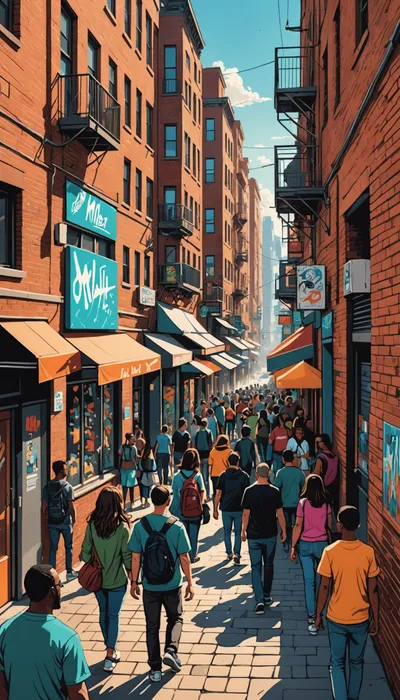 Brushstrokes of Friendship: A City Transformed by Art