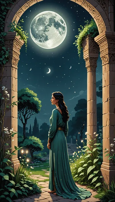 Eternal Whisper: Shirin's Promise Beyond the Stars