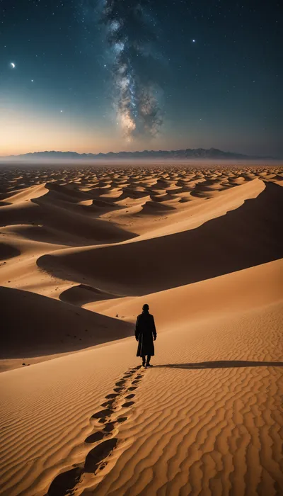 Eternal Love of Layla and Majnun: Deserts' Dreamers and Celestial Souls