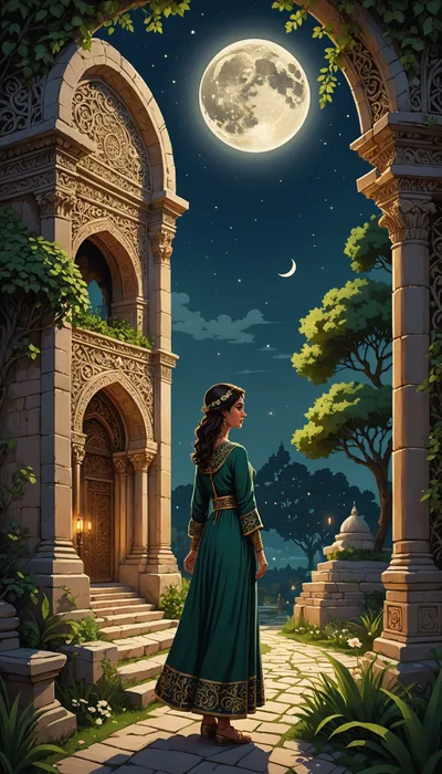 Eternal Love Amidst Byzantine Ruins: Shirin's Resilient Heart