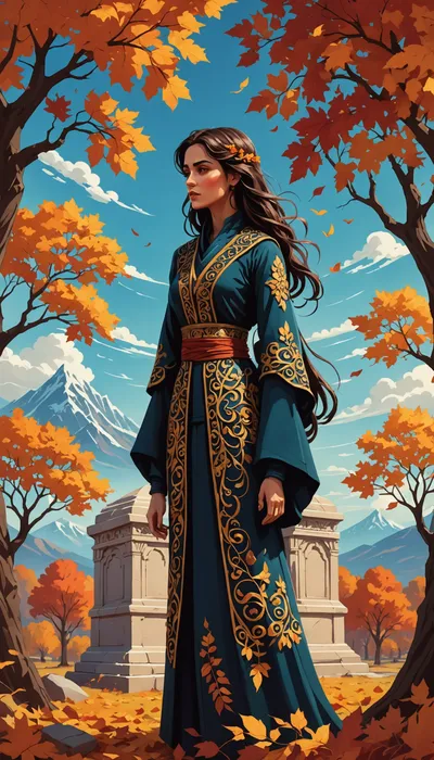 Whispers of Love and Loss by Khosrow's Tomb