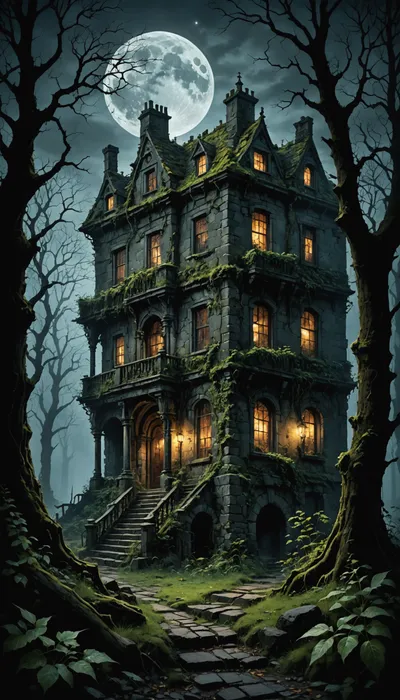 The Haunted Reverie of Whispering Woods Manor
