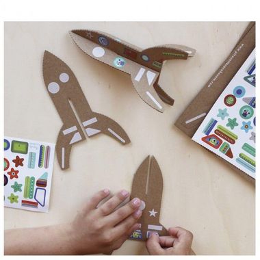 Fusées DIY, jouets à fabriquer soi-même, made in France