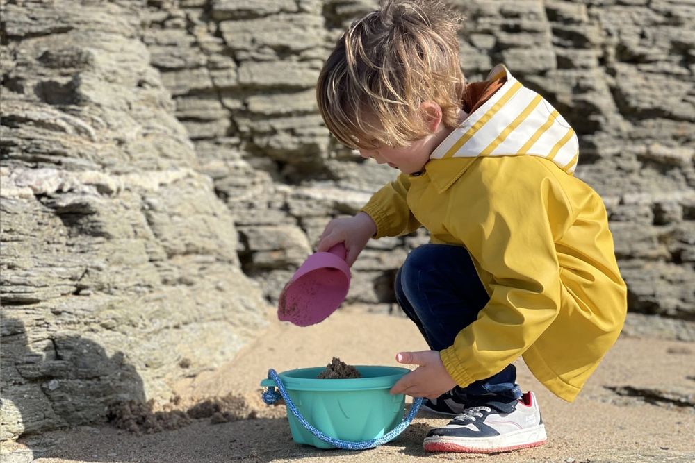 Set de plage made in France en plastique recyclé