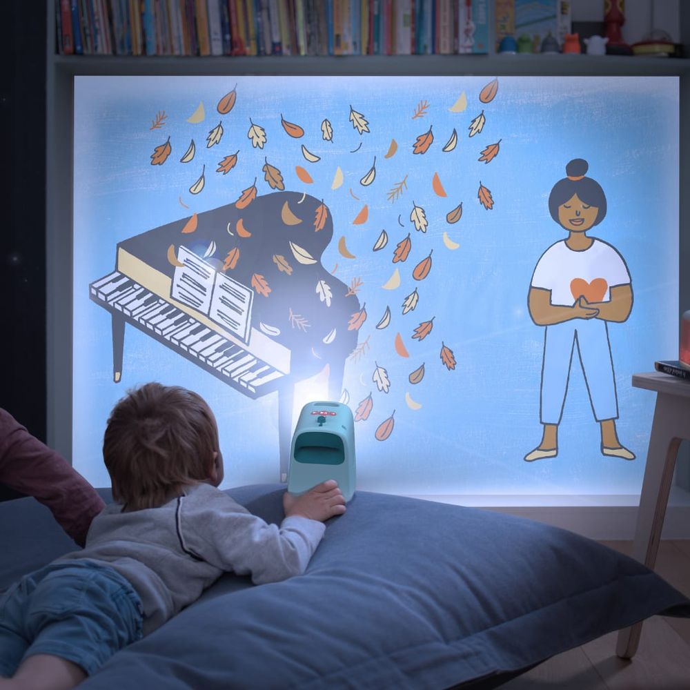 Projecteur pour enfants aux contenus évolutifs