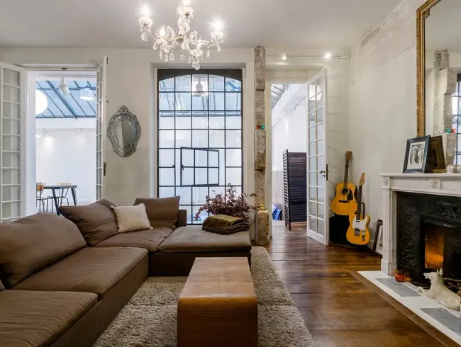 Loft sous verrière dans le Haut Marais pour événements de mode
