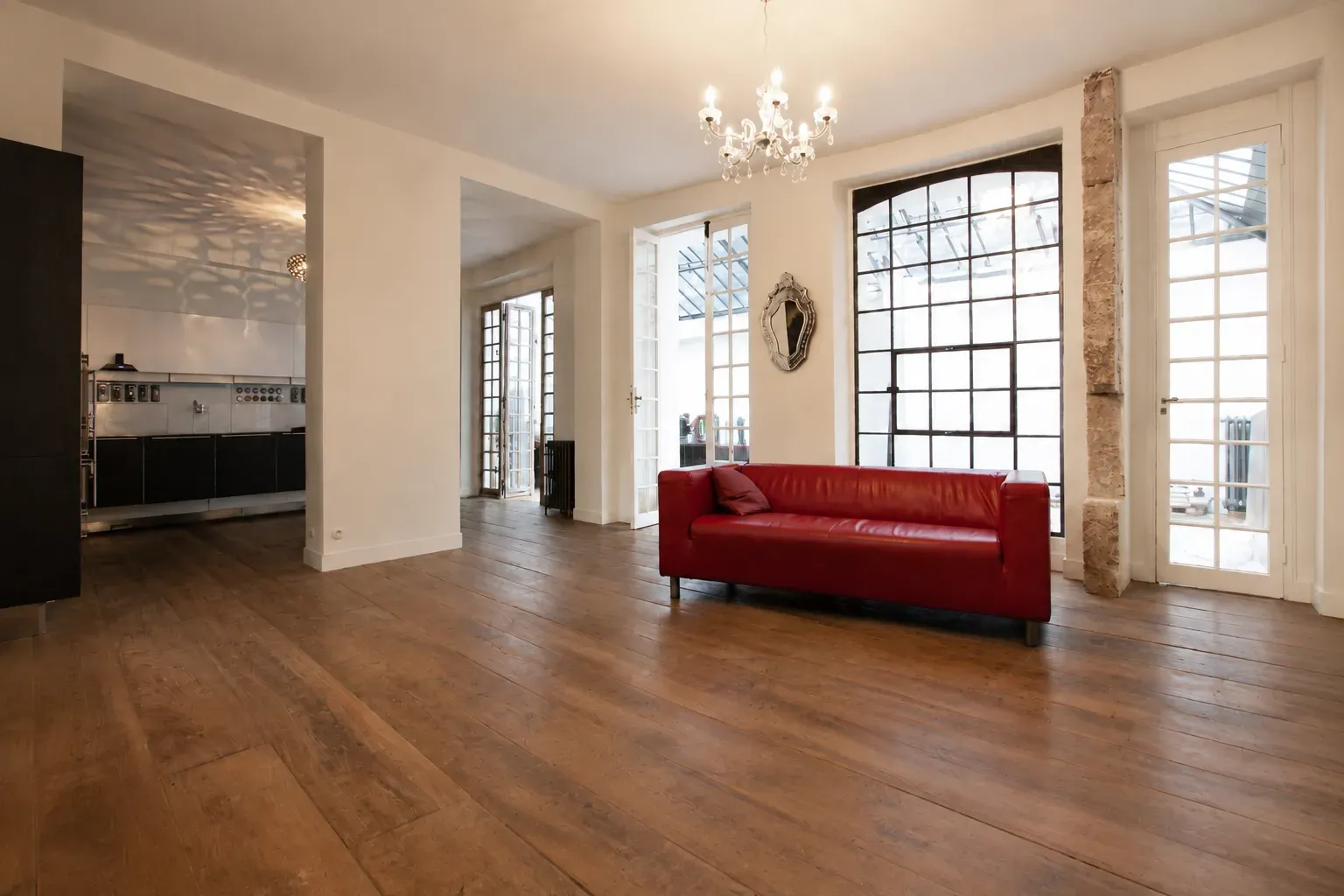 Loft sous verrière dans le Haut Marais pour événements de mode