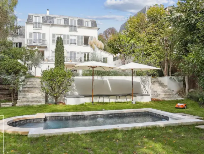 19th-Century Mansion with Pool & Pétanque Near Paris