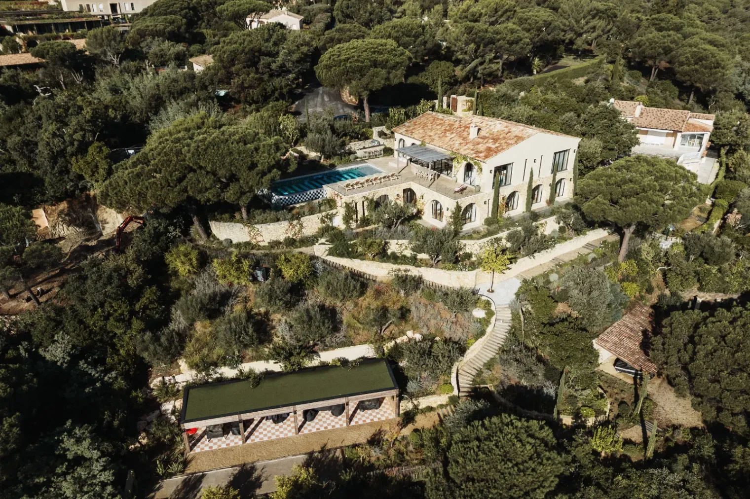 Villa néo-provençale élégante avec vue mer à La Croix-Valmer