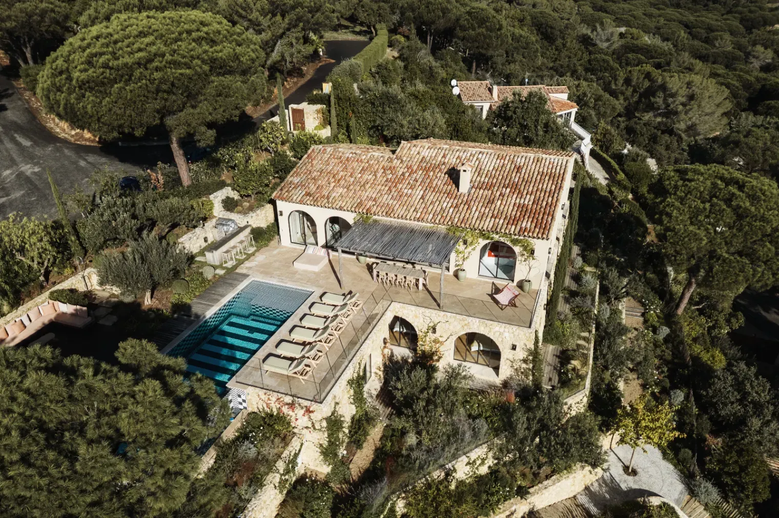 Villa néo-provençale élégante avec vue mer à La Croix-Valmer