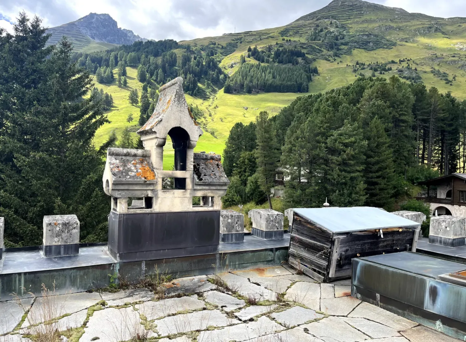 Appartement de Château à Davos Dorf avec Vue sur la Vallée