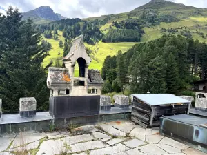 Appartement de Château à Davos Dorf avec Vue sur la Vallée