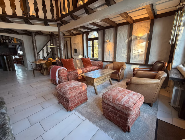 Appartement de Château à Davos Dorf avec Vue sur la Vallée