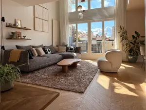 Charming Duplex Flat with Terrace in Clichy, Paris