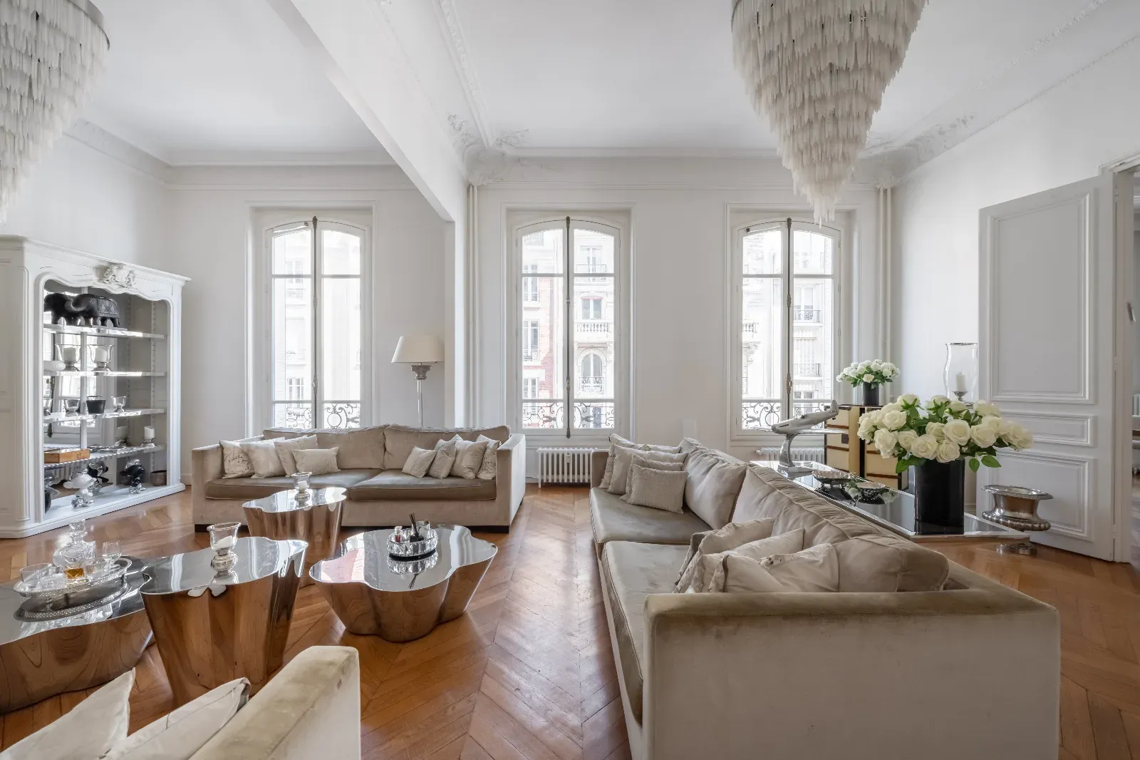 Appartement et espace événementiel haussmannien de luxe à Paris