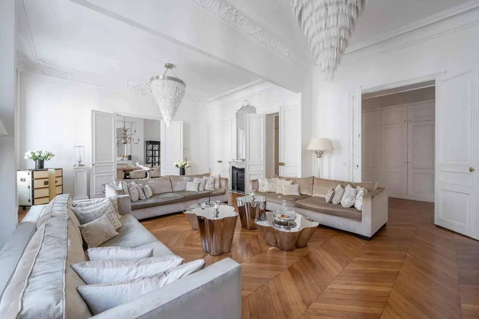 Appartement et espace événementiel haussmannien de luxe à Paris