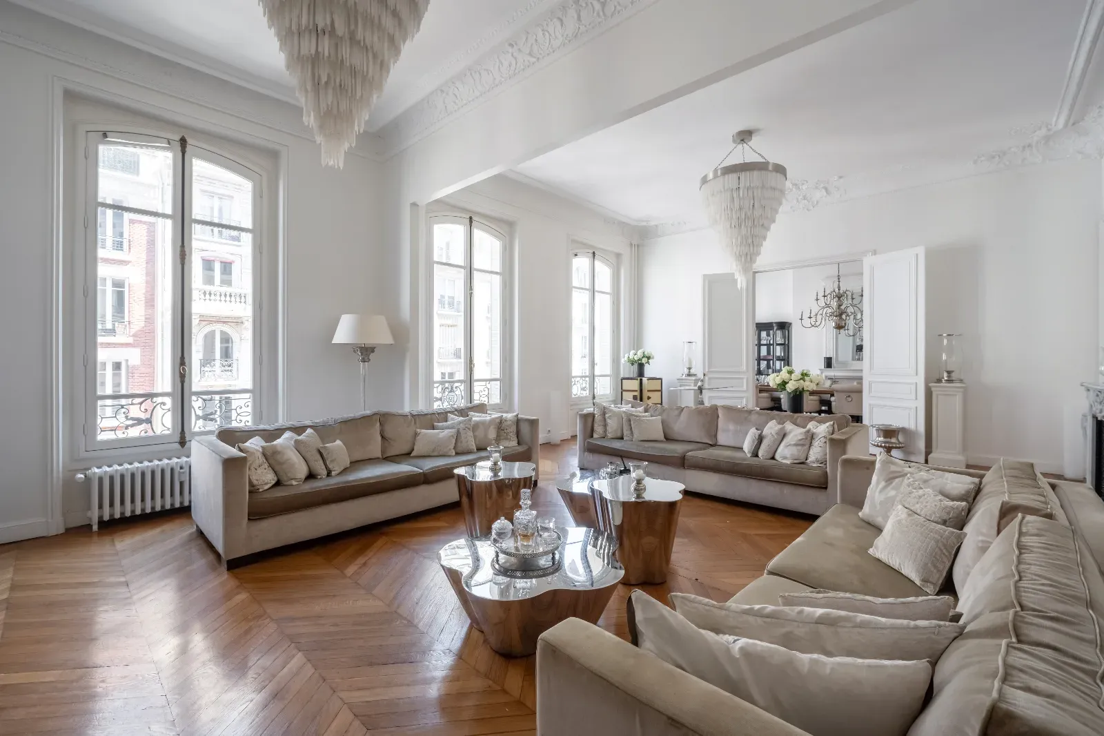 Appartement et espace événementiel haussmannien de luxe à Paris