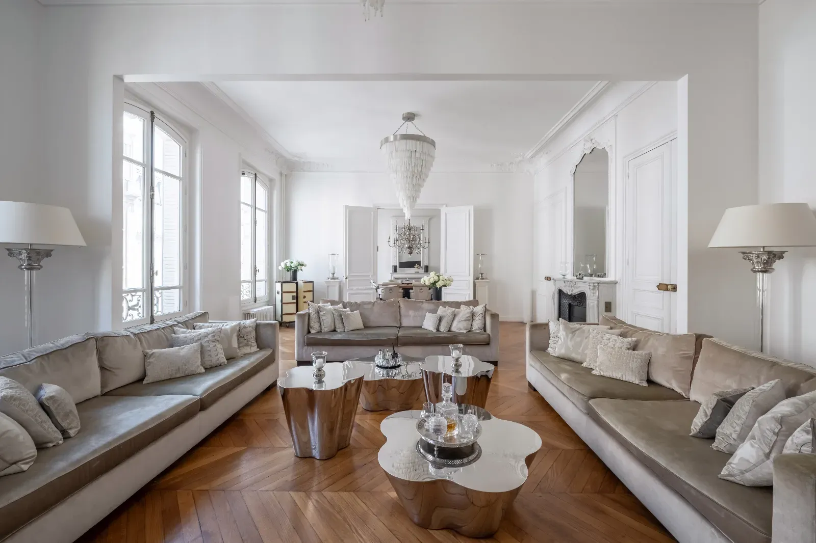 Appartement et espace événementiel haussmannien de luxe à Paris