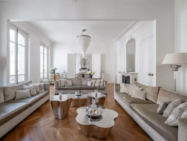 Appartement et espace événementiel haussmannien de luxe à Paris