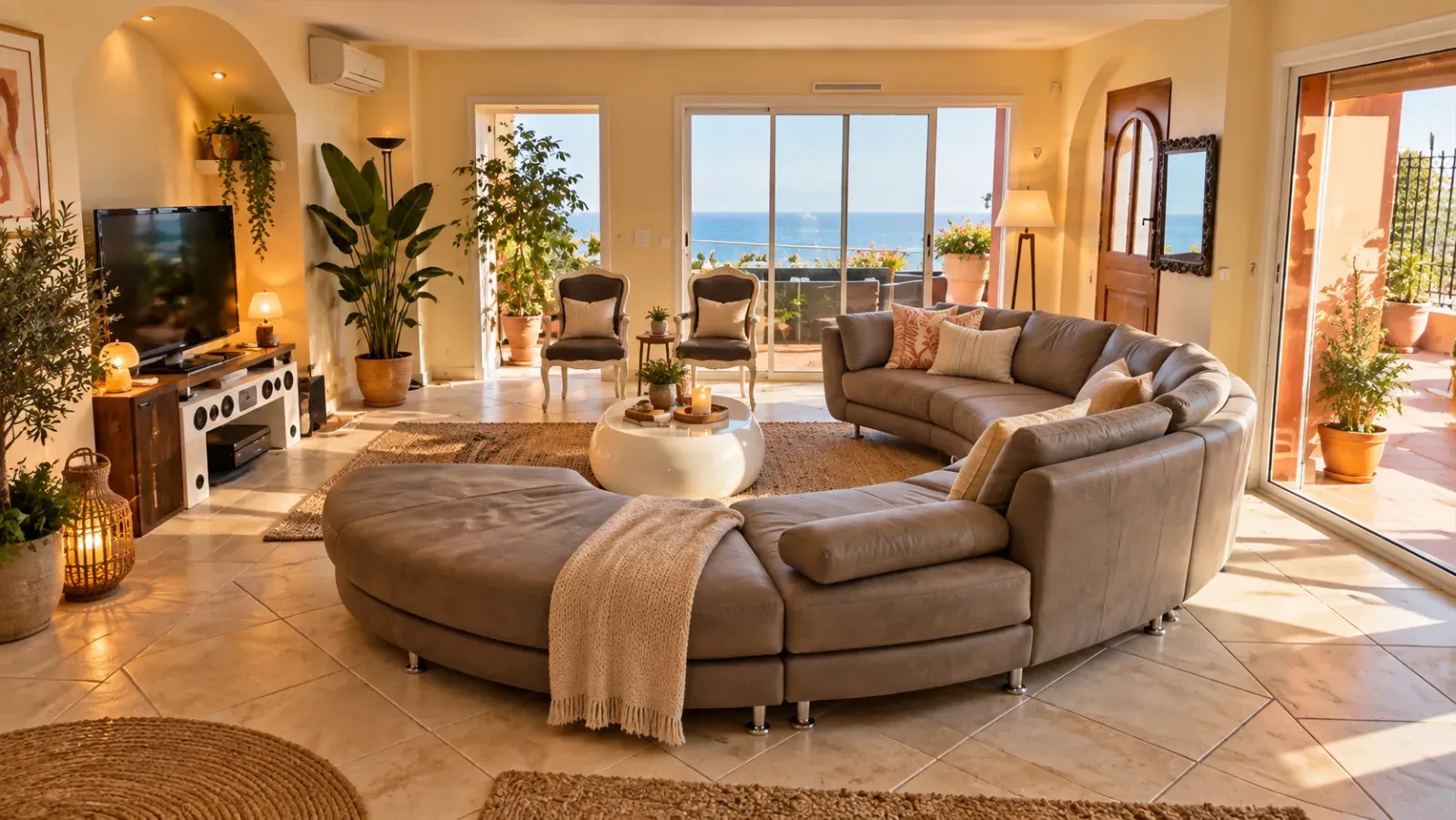 Waterfront Event Venue in Anthéor with Sea View | Native Spaces