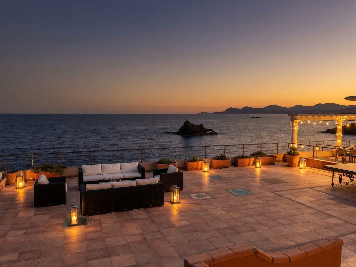 Waterfront Event Venue in Anthéor with Sea View | Native Spaces