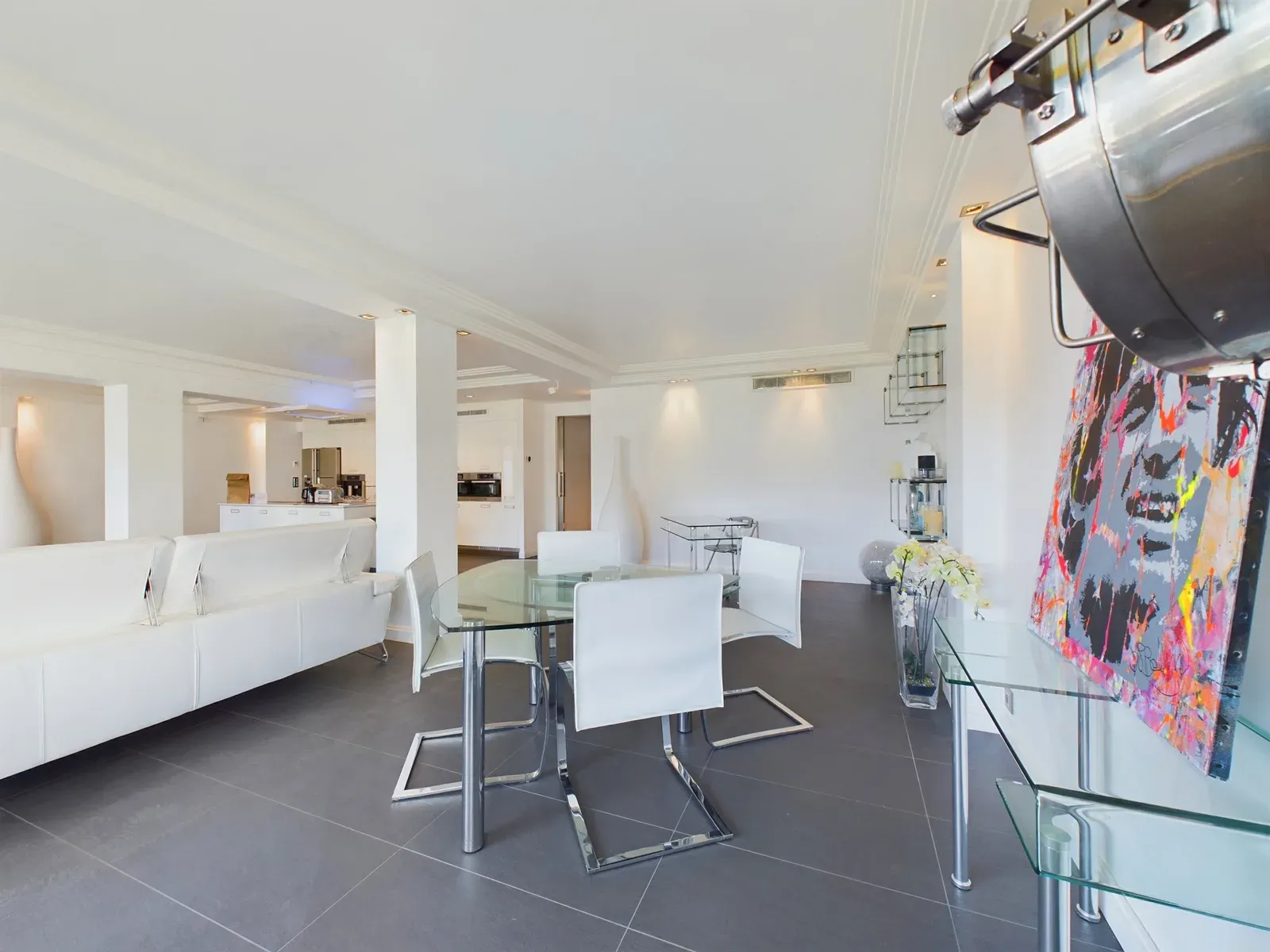 Appartement de luxe 3 chambres avec terrasse vue mer à Cannes