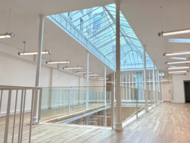 Versatile 450m² Event Space with 8m Skylight in Paris 11