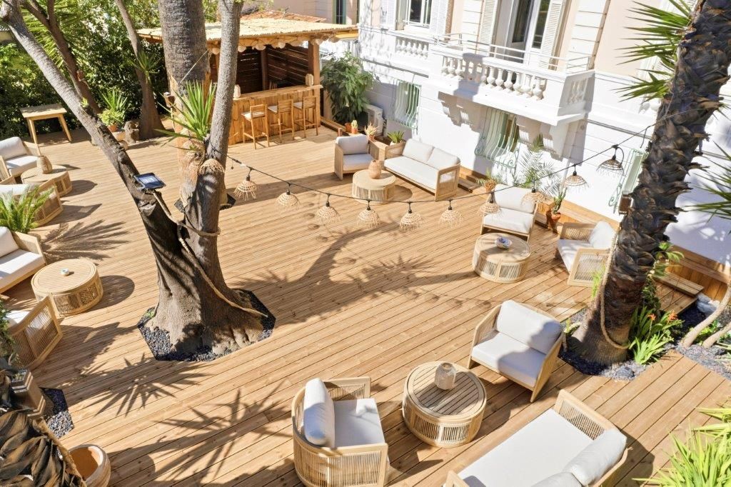 Hôtel Boutique avec Terrasse Extérieure et Bar à Cannes